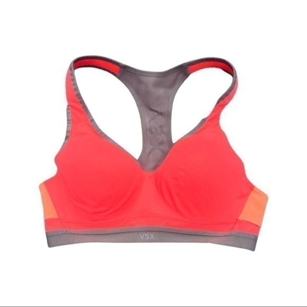 Victoria's Secret VSX Sport Orange Sports Bra